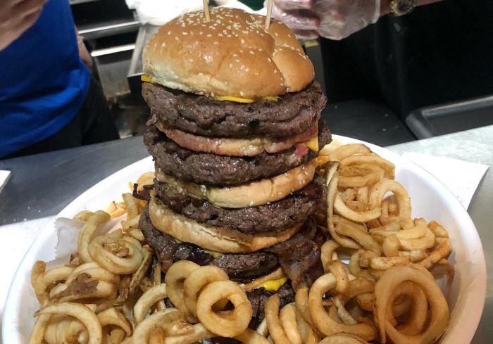 Westport Flea market signature dishes Flea Market Burger
Patty Melt
Flea Market Burger with Bacon & Cheddar (10 oz.)